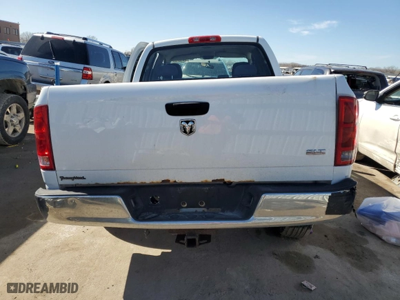 2005 Dodge Ram 1500 SLT with VIN 1D7HA18N65S350322, listed as a Copart auction lot 46690755 with 130,115 mi miles and Salvage Title. Bid and sale history available at carsss.com. Image 6.