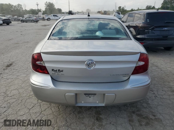 2006 Buick LaCrosse CX with VIN 2G4WC582861285897, listed as a Copart auction lot 68265004 with 232,735 mi miles and Salvage Title. Bid and sale history available at carsss.com. Image 6.