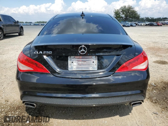 2014 Mercedes-Benz CLA 250 with VIN WDDSJ4EB3EN107292, listed as a Copart auction lot 55824935 with 141,865 mi miles and Salvage title. Bid and sale history available at DreamBid. Image 6.