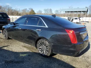 2016 Cadillac CTS Sedan Luxury Collection RWD with VIN 1G6AR5SX2G0192195, listed as a Copart auction lot 47075015 with 117,896 mi miles and Salvage Title. Bid and sale history available at carsss.com. Image 2.
