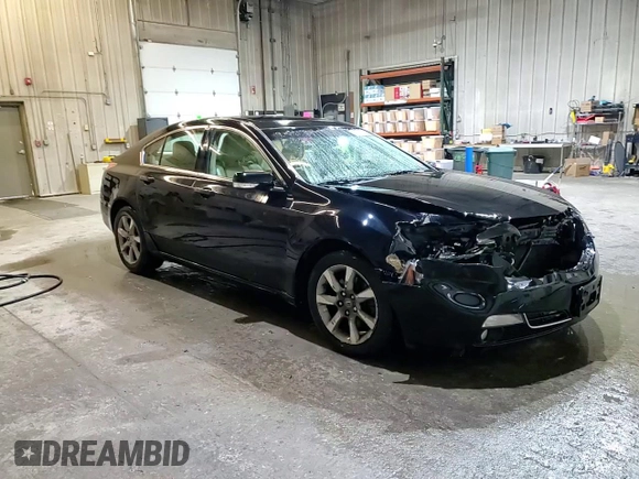 2012 Acura TL Tech Auto with VIN 19UUA8F54CA015858, listed as a Copart auction lot 46478045 with 202,380 mi miles and Salvage Title. Bid and sale history available at carsss.com. Image 14.