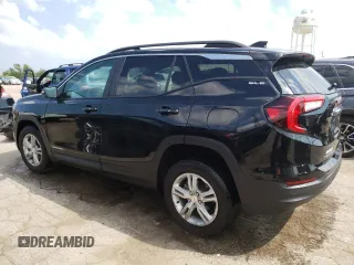 2023 GMC Terrain SLE с VIN 3GKALMEG7PL184265, выставлен на аукционе Copart как лот 63251594 с пробегом 42 686 миль миль и Чистый • Clean title. История ставок и продаж доступна на DreamBid. Изображение 2.