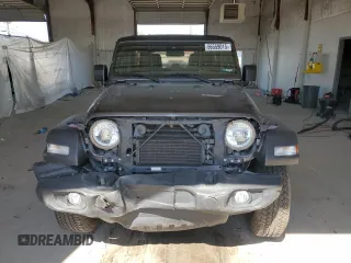 2021 Jeep Wrangler Unlimited Sport S with VIN 1C4HJXDG3MW544043, listed as a Copart auction lot 56559015 with 84,344 mi miles and Salvage title. Bid and sale history available at DreamBid. Image 5.
