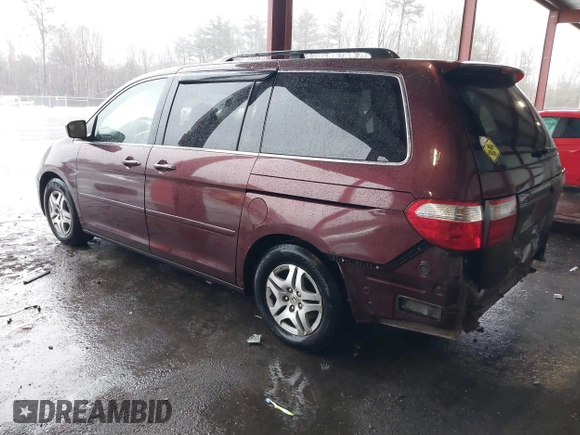 2007 Honda Odyssey EX with VIN 5FNRL38497B118079, listed as a IAAI auction lot 41721735 with 223,222 mi miles. Bid and sale history available at carsss.com. Image 3.