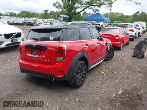 2020 MINI Countryman Cooper S with VIN WMZYX1C09L3L58197, listed as a IAAI auction lot 42303609 with 6 mi miles and . Bid and sale history available at DreamBid. Image 4.