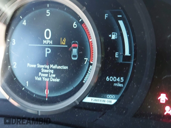 2017 Lexus IS with VIN JTHBA1D21H5052452, listed as a IAAI auction lot 41881476 with 60,045 mi miles. Bid and sale history available at carsss.com. Image 7.