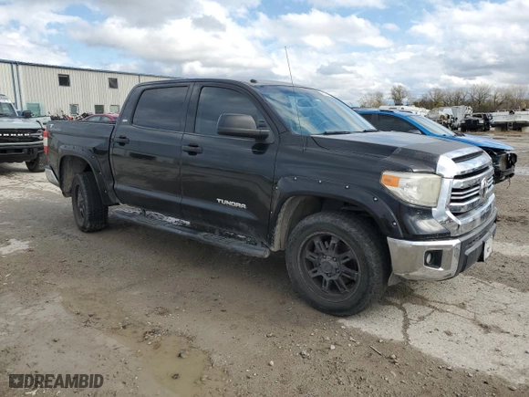 2016 Toyota Tundra 2WD Truck SR5 with VIN 5TFEM5F18GX098316, listed as a Copart auction lot 79567684 with NaN miles and Salvage Title. Bid and sale history available at carsss.com. Image 4.