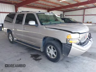 2004 GMC Yukon XL z VIN 1GKFK66U44J140753, wystawiony jako IAAI lot #42499756 z przebiegiem 221 608 mil mil oraz . Historia ofert i sprzedaży dostępna na DreamBid. Obrazek 1.
