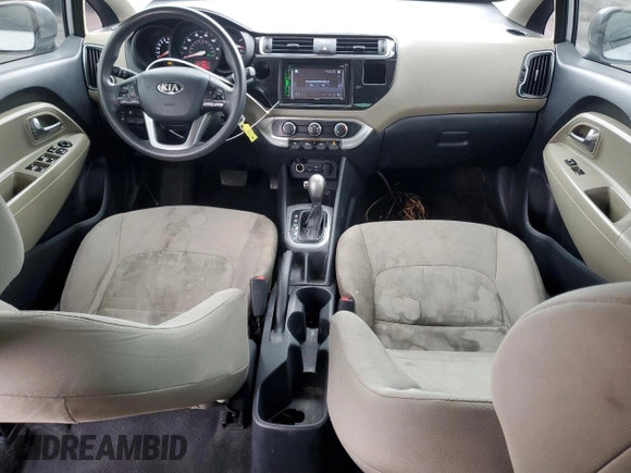 2016 Kia Rio LX with VIN KNADM4A33G6559634, listed as a Copart auction lot 53919115 with 166,854 mi miles and Clean Title. Bid and sale history available at carsss.com. Image 8.