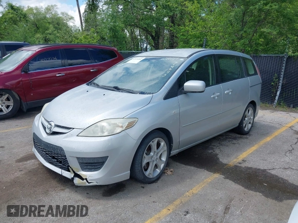 2008 Mazda 5 Sport with VIN JM1CR293380314345, listed as a IAAI auction lot 42156882 with 127,703 mi miles. Bid and sale history available at carsss.com. Image 2.