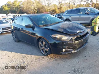 2015 Dodge Dart GT with VIN 1C3CDFEB5FD159777, listed as a IAAI auction lot 41262012 with 136,256 mi miles. Bid and sale history available at carsss.com. Image 1.