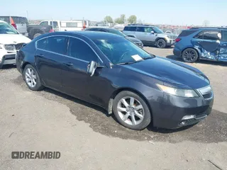 2012 Acura TL Tech Auto with VIN 19UUA8F56CA008300, listed as a IAAI auction lot 41887583 with 113,804 mi miles. Bid and sale history available at carsss.com. Image 1.