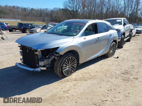 2023 Lexus RX 350 z VIN 2T2BAMCA2PC020568, wystawiony jako IAAI lot #41654203 z przebiegiem 8 516 mil mil oraz . Historia ofert i sprzedaży dostępna na DreamBid. Obrazek 2.