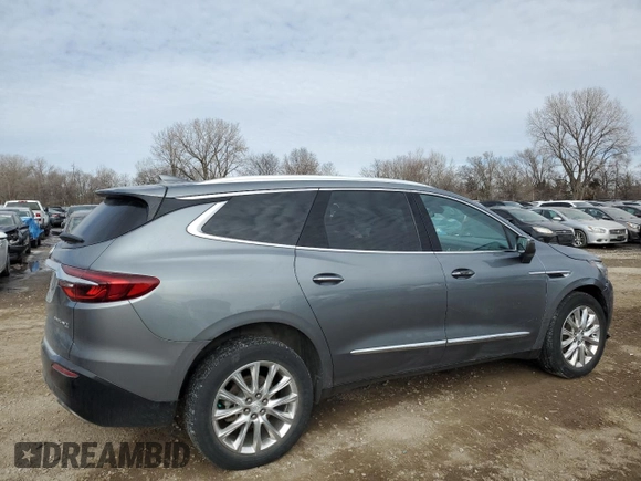 2018 Buick Enclave Premium with VIN 5GAEVBKW9JJ120459, listed as a Copart auction lot 46431515 with 105,005 mi miles and Salvage Title. Bid and sale history available at carsss.com. Image 3.