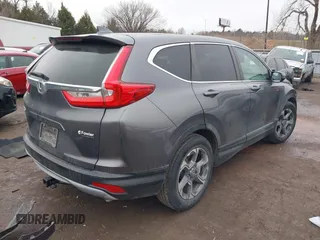 2017 Honda CR-V EX-L with VIN 7FARW1H89HE004524, listed as a IAAI auction lot 41504713 with 27,529 mi miles. Bid and sale history available at carsss.com. Image 4.