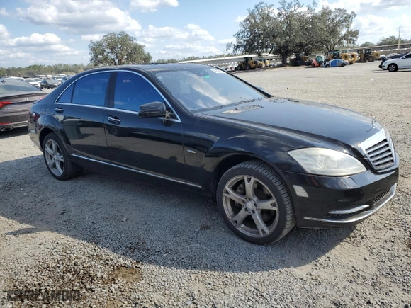 2012 Mercedes-Benz S-Class S 550 with VIN WDDNG7DB7CA430571, listed as a Copart auction lot 44292605 with 134,605 mi miles and Salvage Title. Bid and sale history available at carsss.com. Image 4.