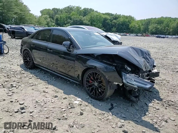 2017 Audi A4 Premium Plus with VIN WAUENAF46HN057810, listed as a Copart auction lot 59391535 with 60,136 mi miles and Salvage title. Bid and sale history available at DreamBid. Image 13.