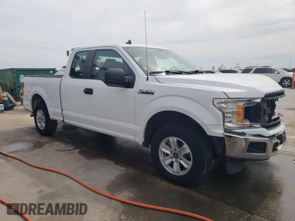 2020 Ford F-150 XL with VIN 1FTEX1CB6LKD29878, listed as a Copart auction lot 50661275 with Not Provided miles and Salvage Title. Bid and sale history available at DreamBid. Image 4.