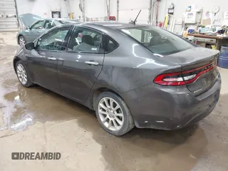 2015 Dodge Dart Limited with VIN 1C3CDFCB0FD200965, listed as a IAAI auction lot 41967591 with 155,944 mi miles. Bid and sale history available at carsss.com. Image 3.