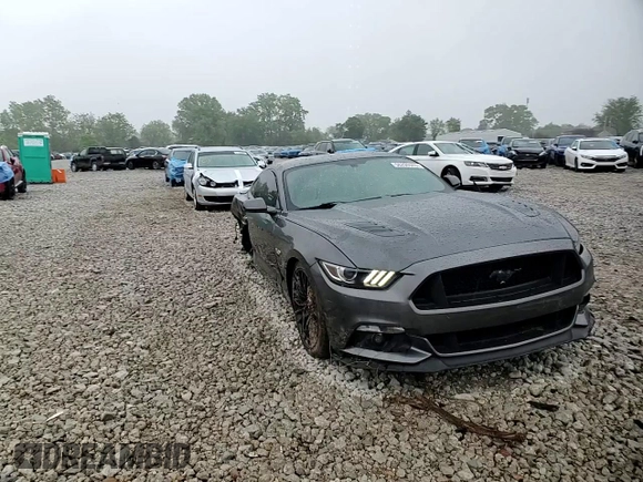 2015 Ford Mustang GT with VIN 1FA6P8CF8F5348585, listed as a Copart auction lot 56290945 with 94,706 mi miles and Salvage title. Bid and sale history available at DreamBid. Image 14.