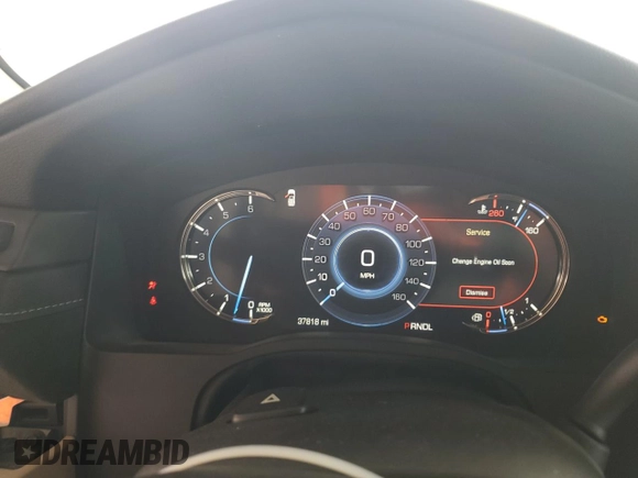 2020 Cadillac Escalade Luxury z VIN 1GYS3BKJXLR241205, wystawiony jako Copart lot #56461705 z przebiegiem 37 818 mil mil oraz Szkoda całkowita • Salvage title. Historia ofert i sprzedaży dostępna na DreamBid. Obrazek 9.