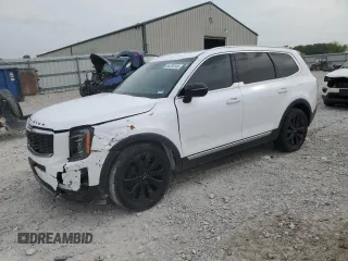 2022 Kia Telluride S with VIN 5XYP6DHC2NG241756, listed as a Copart auction lot 64238145 with 44,779 mi miles and Salvage title. Bid and sale history available at DreamBid. Image 1.