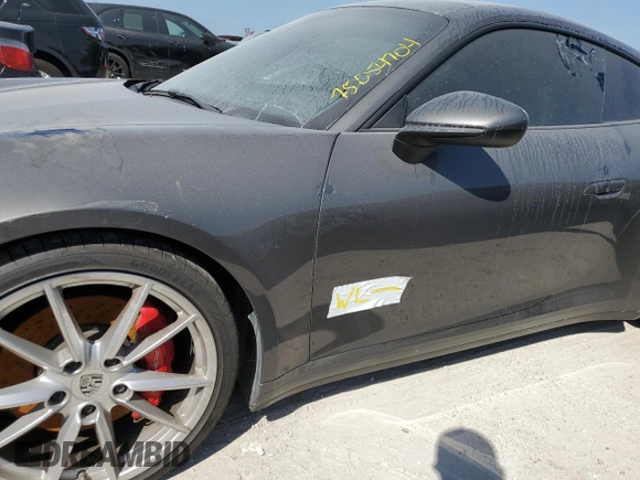 2021 Porsche 911 Carrera S with VIN WP0AB2A95MS222552, listed as a Copart auction lot 75054704 with 0 mi miles and Salvage Title. Bid and sale history available at carsss.com. Image 12.
