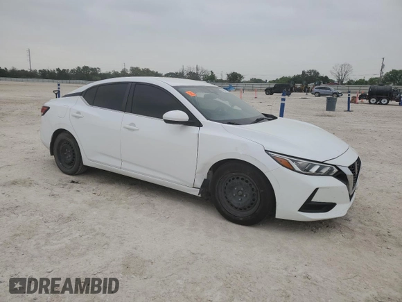 2020 Nissan Sentra S with VIN 3N1AB8BV9LY301210, listed as a Copart auction lot 50958345 with 96,299 mi miles and Salvage Title. Bid and sale history available at DreamBid. Image 4.