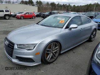 2016 Audi S7 with VIN WAUW2AFC7GN066938, listed as a Copart auction lot 45949684 with 0 mi miles and Salvage Title. Bid and sale history available at carsss.com. Image 1.