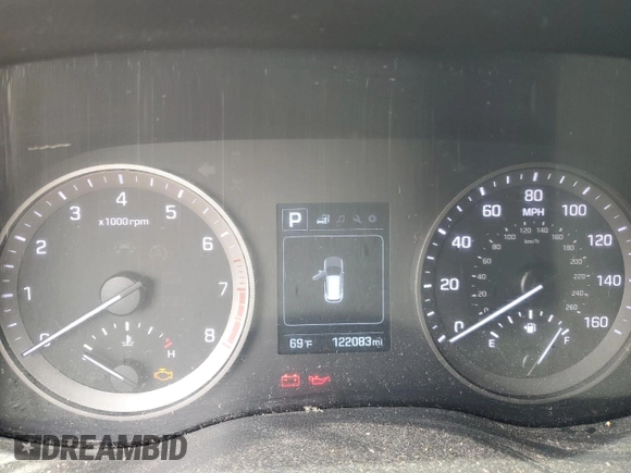 2018 Hyundai Tucson SEL with VIN KM8J3CA47JU756221, listed as a Copart auction lot 56487725 with 122,083 mi miles and Clean title. Bid and sale history available at DreamBid. Image 9.