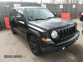 2014 Jeep Patriot Sport with VIN 1C4NJPBA4ED813584, listed as a IAAI auction lot 41857857 with 146,103 mi miles. Bid and sale history available at carsss.com. Image 1.