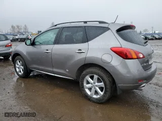 2009 Nissan Murano SL with VIN JN8AZ18W39W146206, listed as a Copart auction lot 53660205 with 242,610 mi miles and Salvage Title. Bid and sale history available at carsss.com. Image 2.