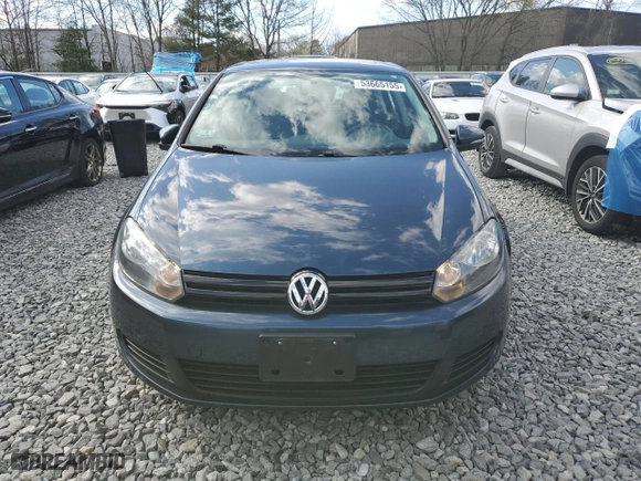 2014 Volkswagen Golf w/Conv & Sunroof with VIN WVWDB7AJ9EW006850, listed as a Copart auction lot 53665155 with 72,499 mi miles and Clean Title. Bid and sale history available at carsss.com. Image 5.