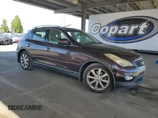 2008 Infiniti EX Journey with VIN JNKAJ09E78M306521, listed as a Copart auction lot 54073945 with 147,379 mi miles and Salvage Title. Bid and sale history available at carsss.com. Image 4.