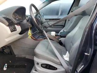2006 BMW X5 3.0i with VIN 5UXFA135X6LY33251, listed as a Copart auction lot 73736804 with 0 mi miles and Salvage Title. Bid and sale history available at carsss.com. Image 7.