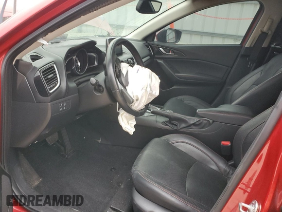 2015 Mazda 3 S Grand Touring with VIN JM1BM1M32F1274293, listed as a Copart auction lot 49552605 with Not provided miles and Salvage title. Bid and sale history available at DreamBid. Image 8.