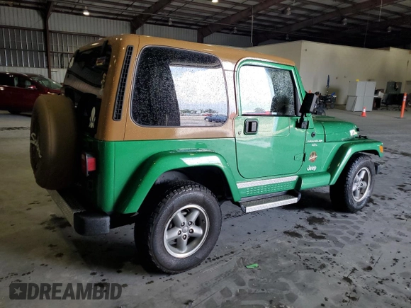 1998 Jeep Wrangler Sahara с VIN 1J4FY49S6WP730035, выставлен на аукционе Copart как лот 59100505 с пробегом 225 354 миль миль и Списание • Salvage title. История ставок и продаж доступна на DreamBid. Изображение 3.