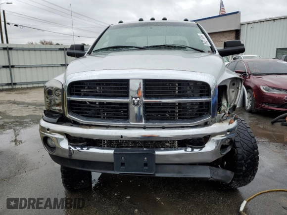 2007 Dodge Ram 2500 SLT with VIN 1D7KS28C97J535626, listed as a Copart auction lot 84511694 with 279,671 mi miles and Salvage Title. Bid and sale history available at carsss.com. Image 5.