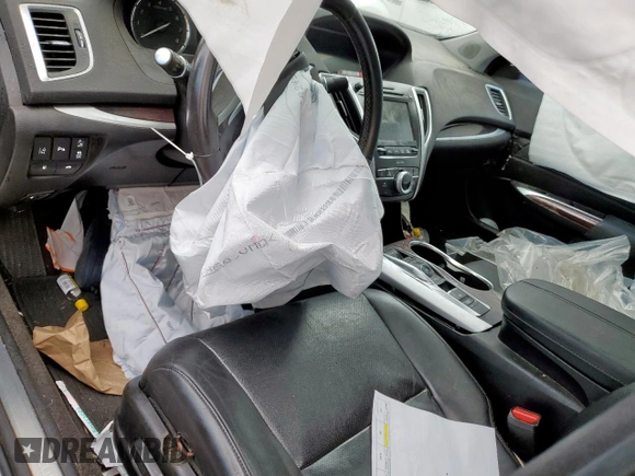 2015 Acura TLX Advance с VIN 19UUB2F77FA021511, выставлен на аукционе Copart как лот 56581325 с пробегом Не указан миль и Списание • Salvage title. История ставок и продаж доступна на DreamBid. Изображение 8.
