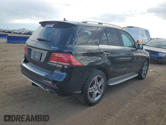 2016 Mercedes-Benz GLE 550e with VIN 4JGDA6DB1GA739858, listed as a Copart auction lot 62629734 with 133,896 mi miles and Non repairable. Bid and sale history available at DreamBid. Image 3.