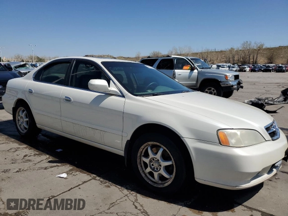 2000 Acura TL with VIN 19UUA5660YA037130, listed as a Copart auction lot 52930485 with 206,501 mi miles and Salvage Title. Bid and sale history available at carsss.com. Image 4.