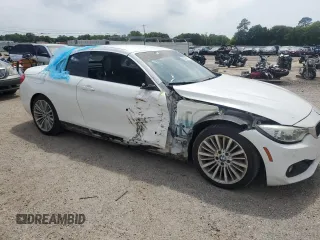 2014 BMW 4 Series 435i with VIN WBA3T3C55EP736862, listed as a Copart auction lot 57089135 with 113,801 mi miles and Salvage title. Bid and sale history available at DreamBid. Image 4.
