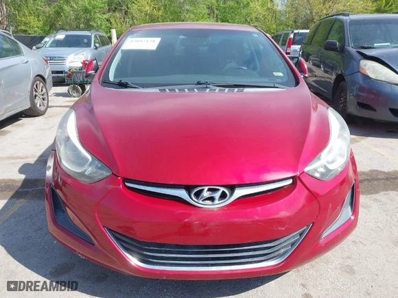 2015 Hyundai Elantra SE with VIN 5NPDH4AE8FH564373, listed as a IAAI auction lot 42092128 with 132,373 mi miles. Bid and sale history available at carsss.com. Image 6.