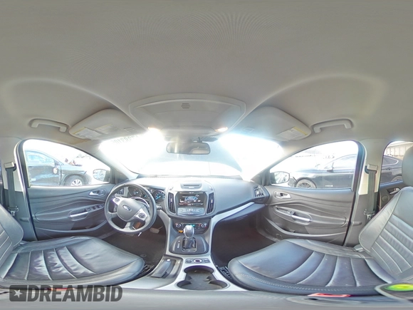 2015 Ford Escape SE with VIN 1FMCU9GX6FUB30127, listed as a Copart auction lot 47383105 with 163,419 mi miles and Salvage Title. Bid and sale history available at DreamBid. Image 14.