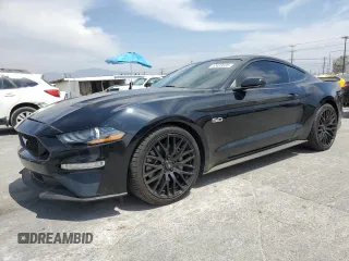 2020 Ford Mustang GT with VIN 1FA6P8CF3L5112339, listed as a Copart auction lot 52433535 with 58,510 mi miles and Salvage Title. Bid and sale history available at carsss.com. Image 1.