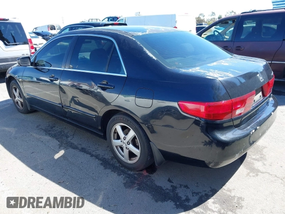 2005 Honda Accord EX with VIN 1HGCM56725A107735, listed as a IAAI auction lot 41838682 with 165,454 mi miles and . Bid and sale history available at DreamBid. Image 3.