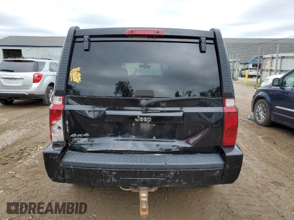 2006 Jeep Commander with VIN 1J8HG48K66C313761, listed as a Copart auction lot 59357624 with 147,206 mi miles and Clean Title. Bid and sale history available at DreamBid. Image 6.