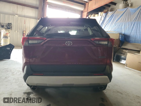 2019 Toyota RAV4 Adventure with VIN 2T3J1RFV0KW026749, listed as a Copart auction lot 59616325 with 46,419 mi miles and Salvage title. Bid and sale history available at DreamBid. Image 6.