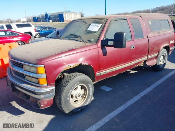 1996 Chevrolet C/K 1500 with VIN 1GBEK19R6TE161780, listed as a IAAI auction lot 41045086 with 178,955 mi miles. Bid and sale history available at carsss.com. Image 21.