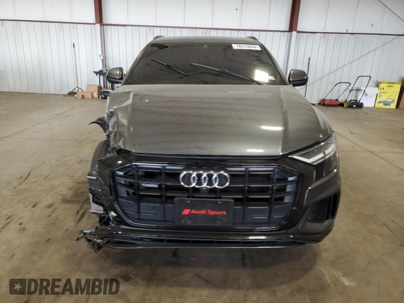 2019 Audi Q8 Premium Plus with VIN WA1EVAF19KD029726, listed as a Copart auction lot 78515944 with 0 mi miles and Salvage Title. Bid and sale history available at carsss.com. Image 5.